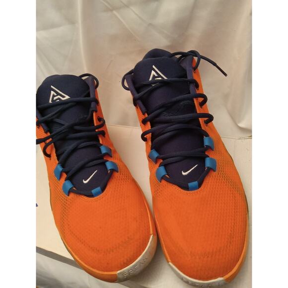 Nike Men\'s Size 14 Zoom Freak 1 All Bros Orange Midnight Navy BQ5422-800 In Box main image 6